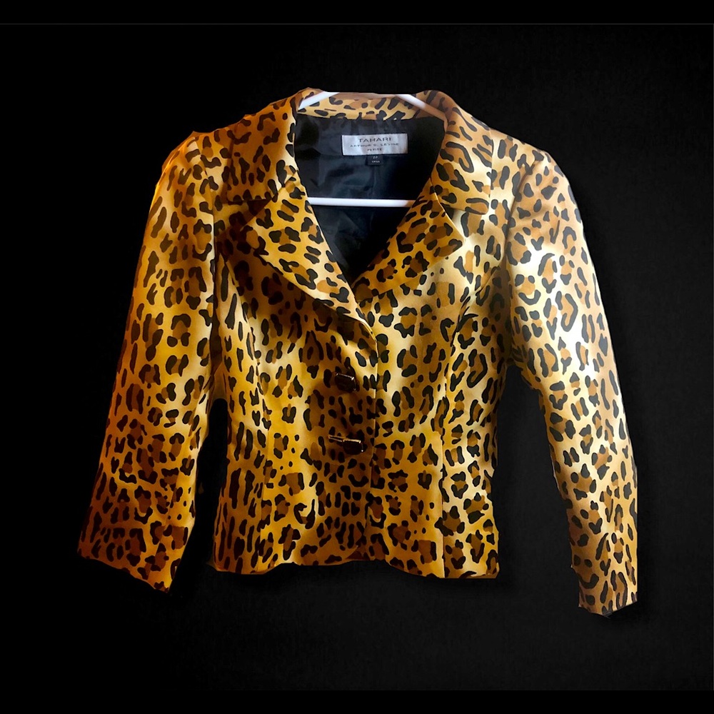 Leopard Formal Blazer